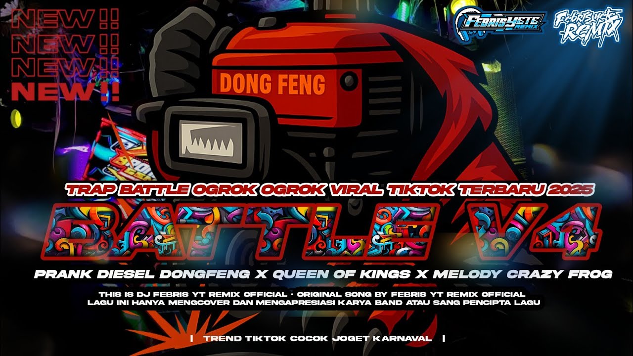 DJ PRANK DIESEL DONGFENG X CRAZY FROG | TRAP BATTLE MIDDLE CETUS CETUS TERBARU|COCOK BUAT CEK SOUND