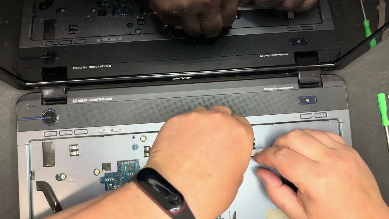 ACER ASPIRE 5738ZG. UPGRADE. Разбор и чистка. Смотреть до конца. Есть нюансы