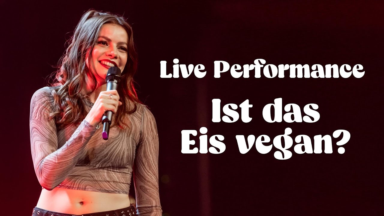 Live Perforance &bdquo;Ist das Eis vegan?&ldquo; | Maria Clara Groppler