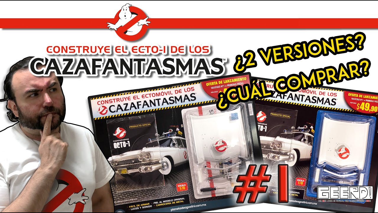 El Ecto-1 llega a México con 2 versiones distintas!!! 😱 cual vale la pena? aquí te lo explico -GEERD