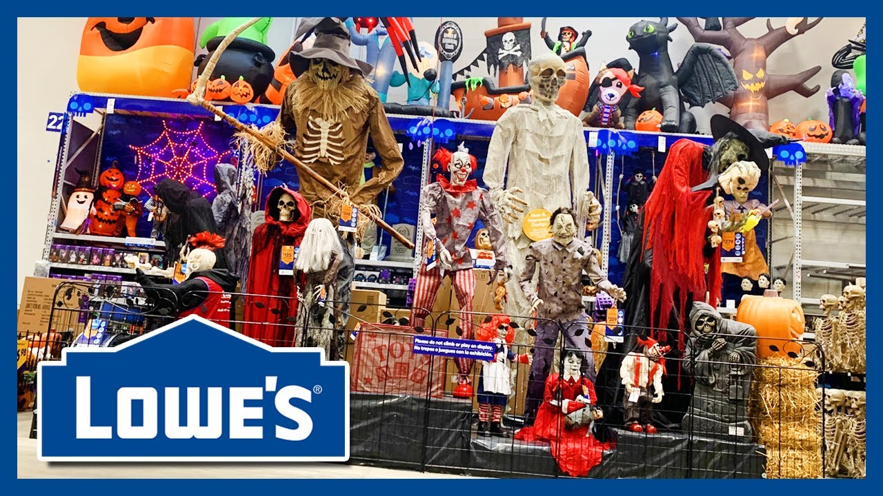 Lowes Halloween 2023 FULL Store Walkthrough | Fully Stocked, Animatronics, Decorations, + MORE