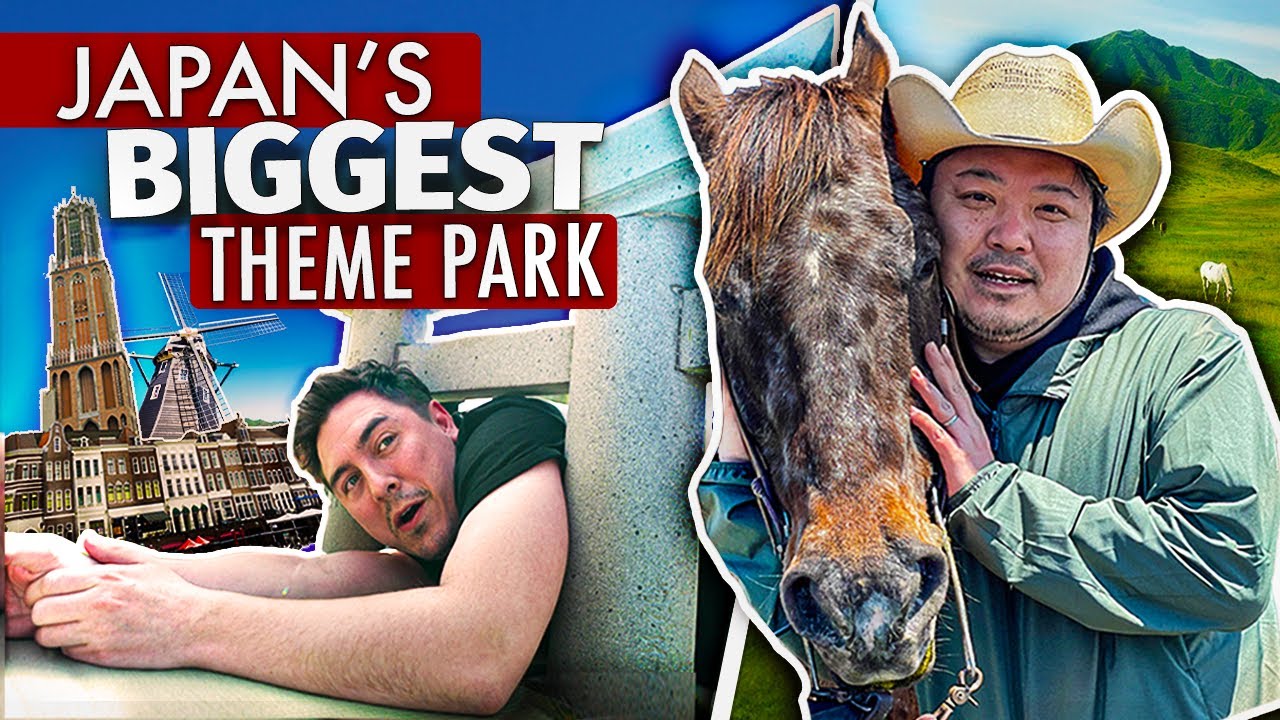 I Stayed OVERNIGHT at Japan's BIGGEST Theme Park