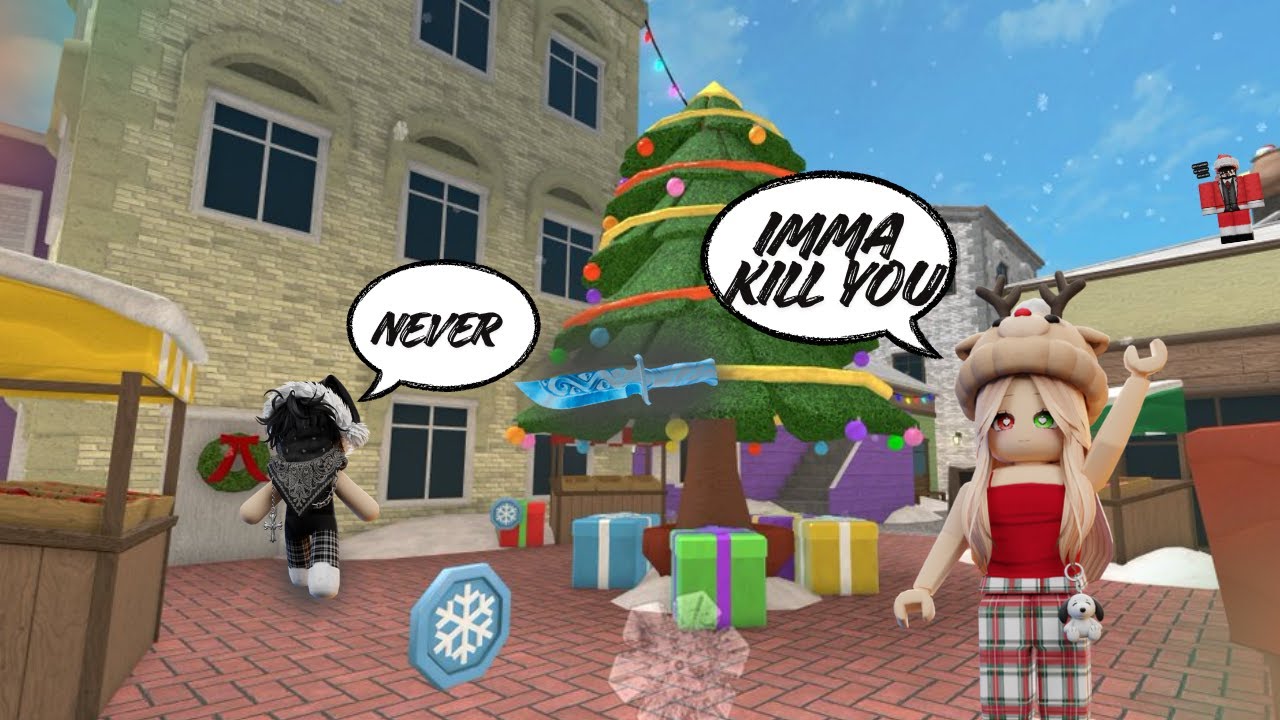 Playing MM2 with Friend and Brother, Voice Reveal?!?!