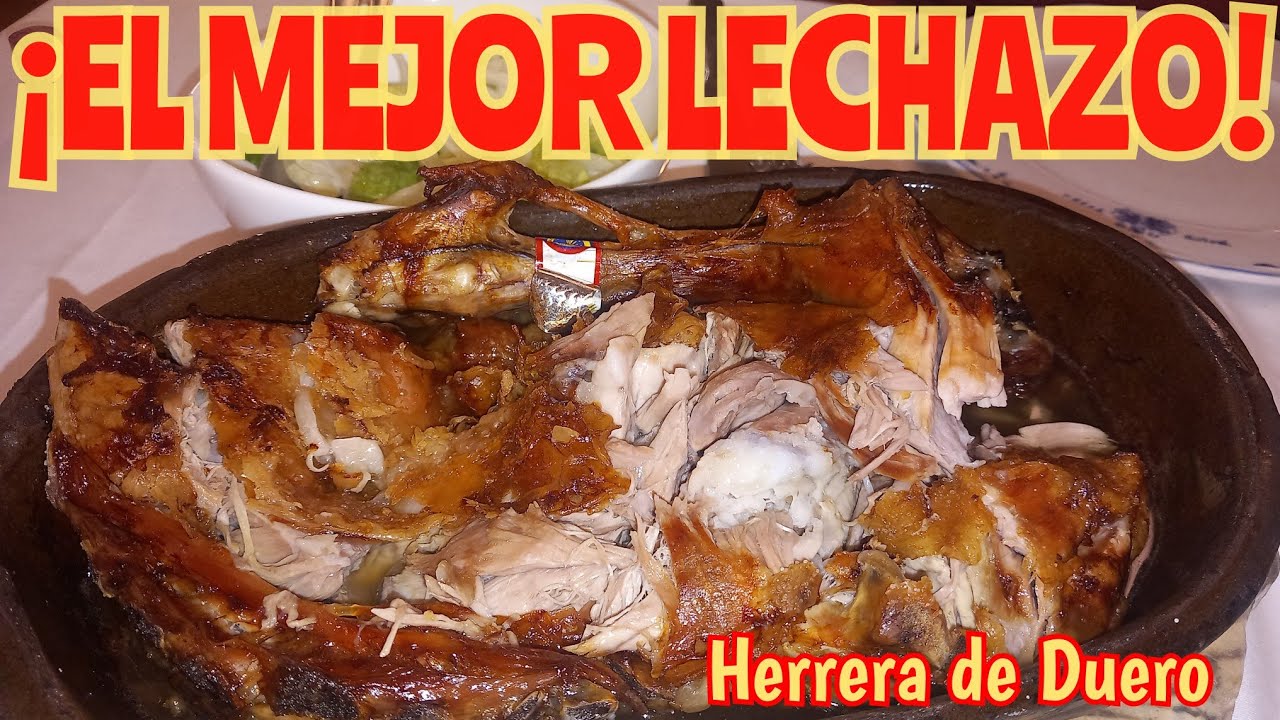 LECHAZO ASADO AL HORNO DE LEÑA(CASA PEDRO, Herrera de Duero, Valladolid)