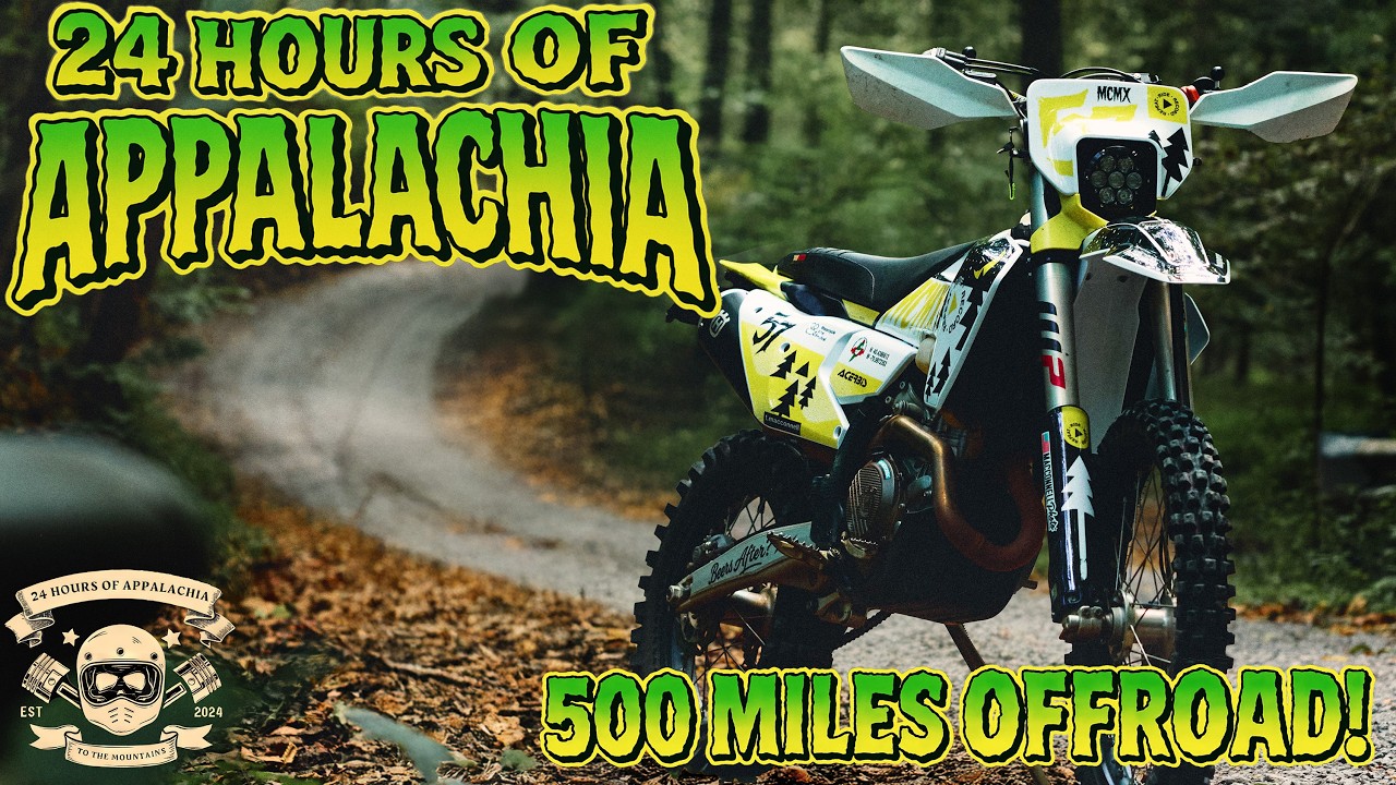 24 Hours. 500 Miles. One Brutal Rally in West Virginia!