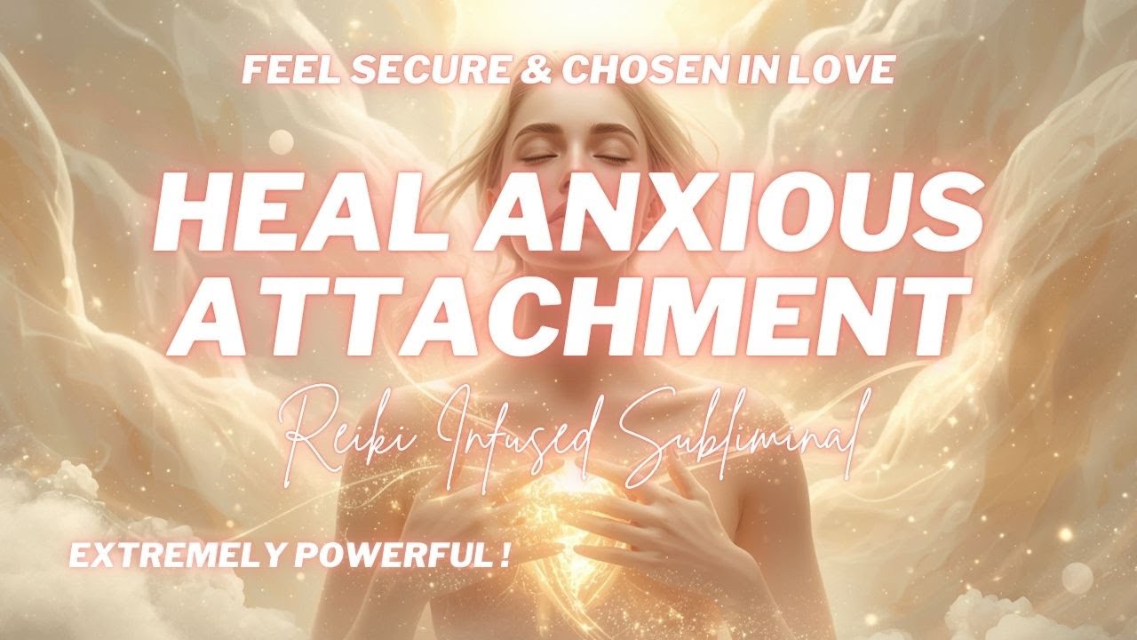 Anxious Attachment Healing Subliminal | Rewire to Secure Attachment 🌸⚡️Reiki-Infused