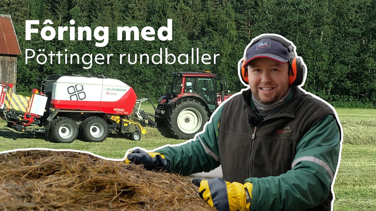 Gevinsten fra Pöttinger rundballer | Impress Variabelkammer