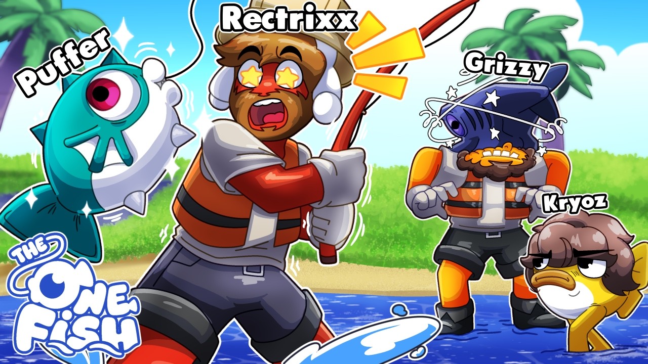 WE PLAYED THE GOOFIEST FISHING GAME WE COULD FIND