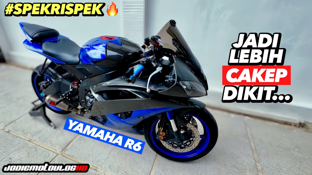 Restorasi Yamaha R6 ! Udah MENDINGAN 😤