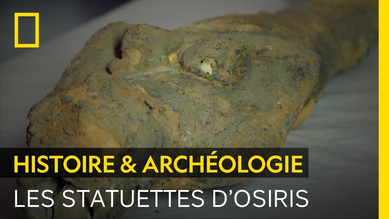 Restauration de magnifiques statuettes d'Osiris