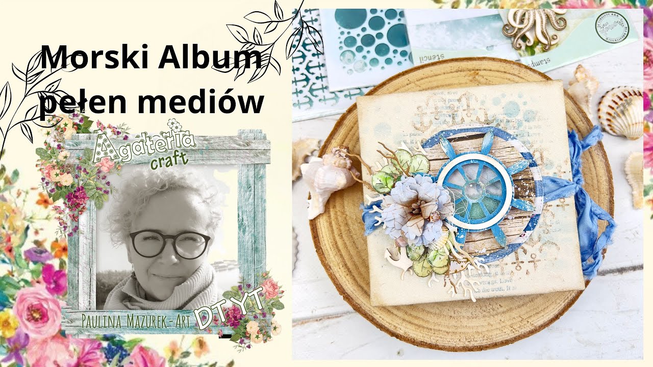 Morski Album pełen mediów.