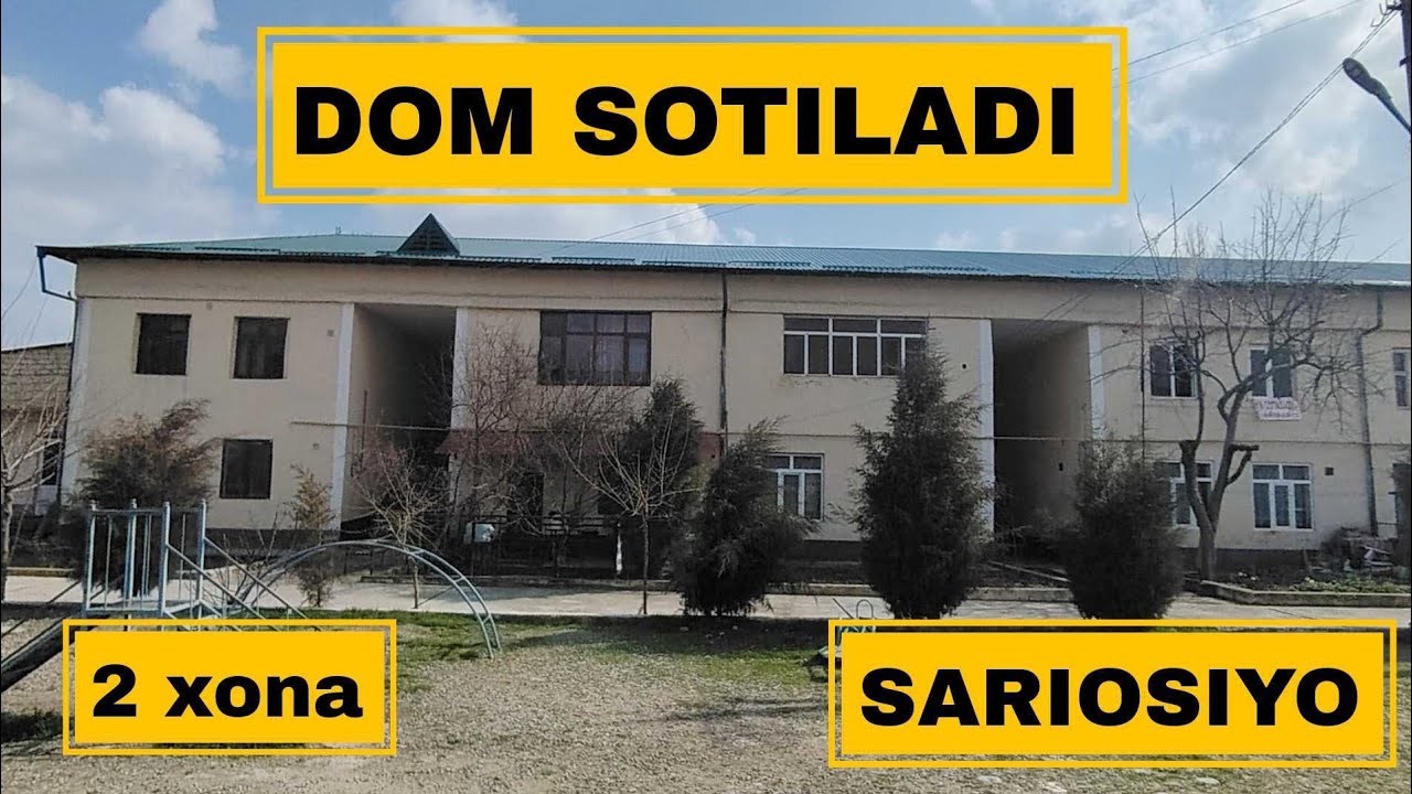 Dom Sotiladi 2-Xonali Xama Sharoiti Bor Surxondaryo Viloyati Sariosiyo #dom_narxilari_sariosiyo