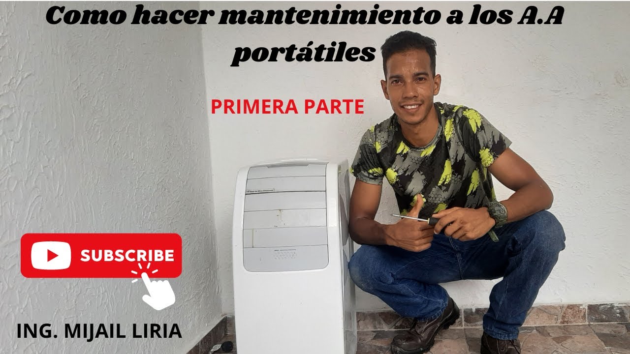 Parte 1: MANTENIMIENTO de aire PORTATIL marca ELECTROLUX  (explicación detallada)✔ .