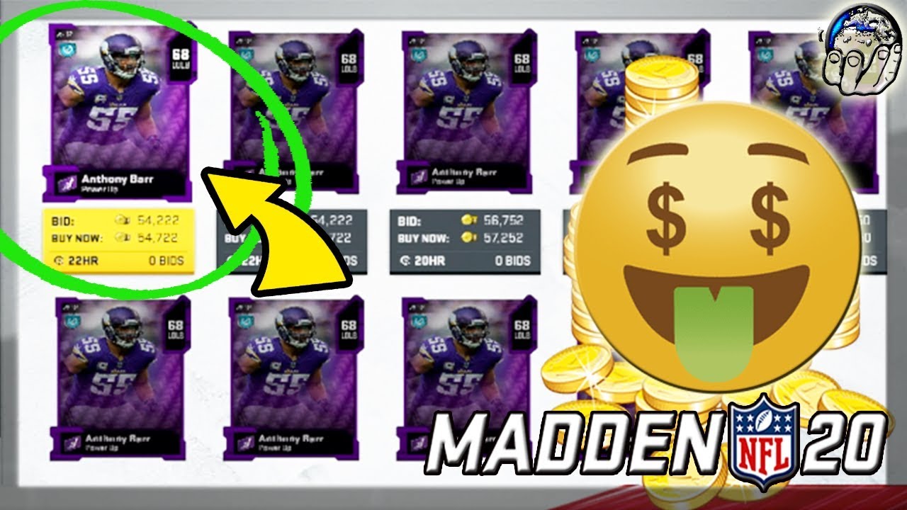 BEST Sniping Tutorial! How To Make Millions of MUT 20 Coins in Auction House! | Madden 20