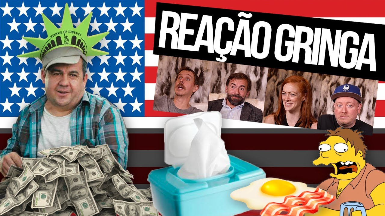 GRINGOS REAGEM A *MAIS* HÁBITOS ESTRANHOS DOS AMERICANOS (ARROTAR EM PÚBLICO???)