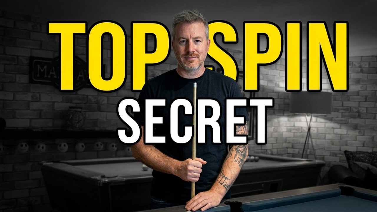 How To Get A Lot More Top Spin In Pool