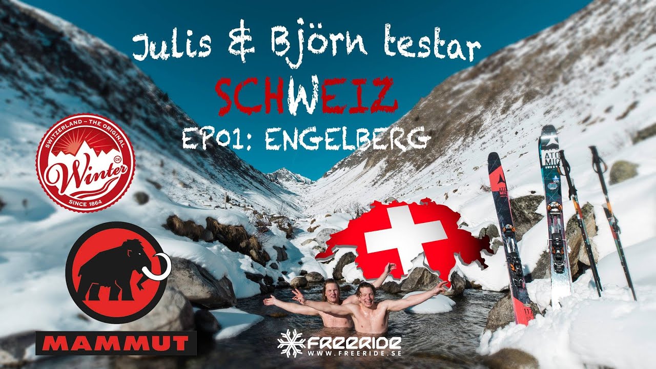 Julius & Björn testar Schweiz: Avsnitt 1 - Engelberg