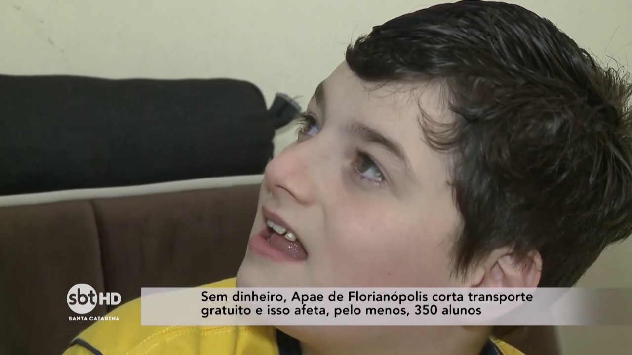 Por falta de recursos, Apae de Florianópolis suspende transporte gratuito de alunos