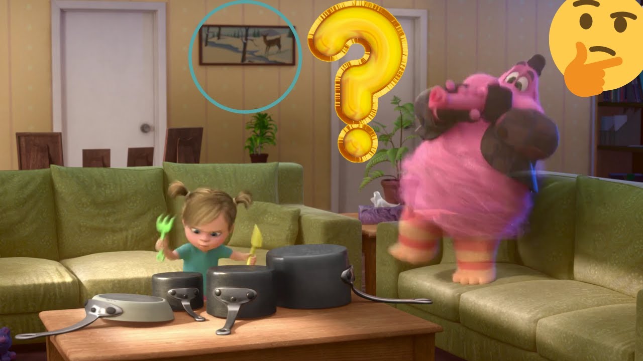 Ters yuz easter eggs,gizli detaylar.Inside out hidden details,easter eggs