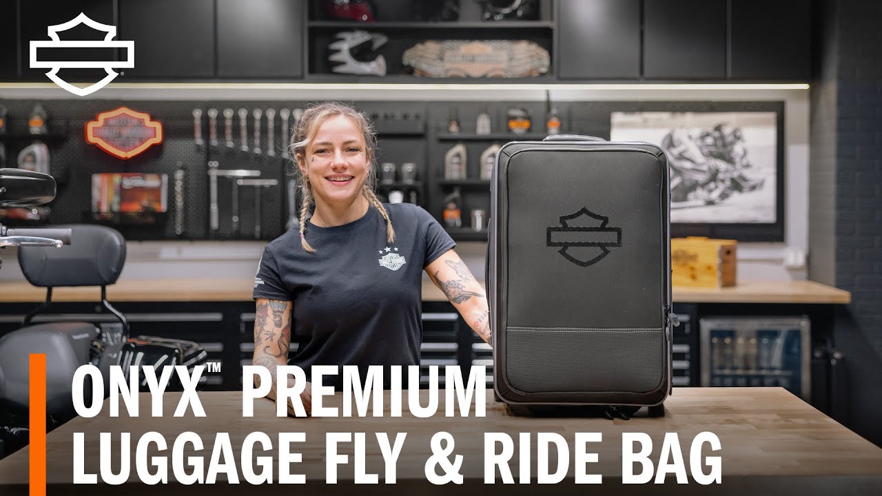 Harley-Davidson Onyx Premium Luggage Fly & Ride Bag Overview