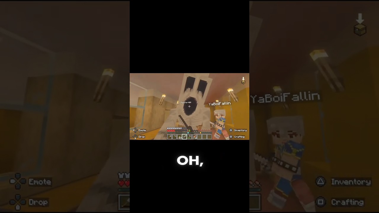 Minecraft scary add-on #minecraft #gaming #shorts #funny #playstation #minecraftaddon