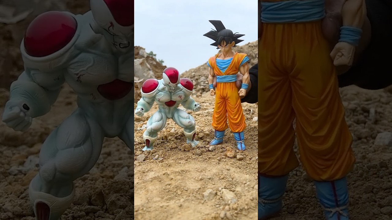 Rescue Son Goku from Fireza 😰 ! #dragonball #songoku #frieza