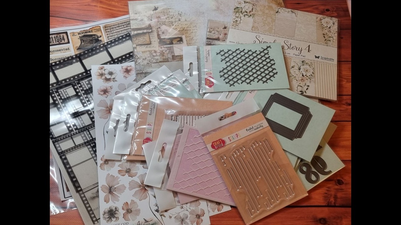 HAUL zakupowy - scrapowe zakupy z Zielonych kotów :)