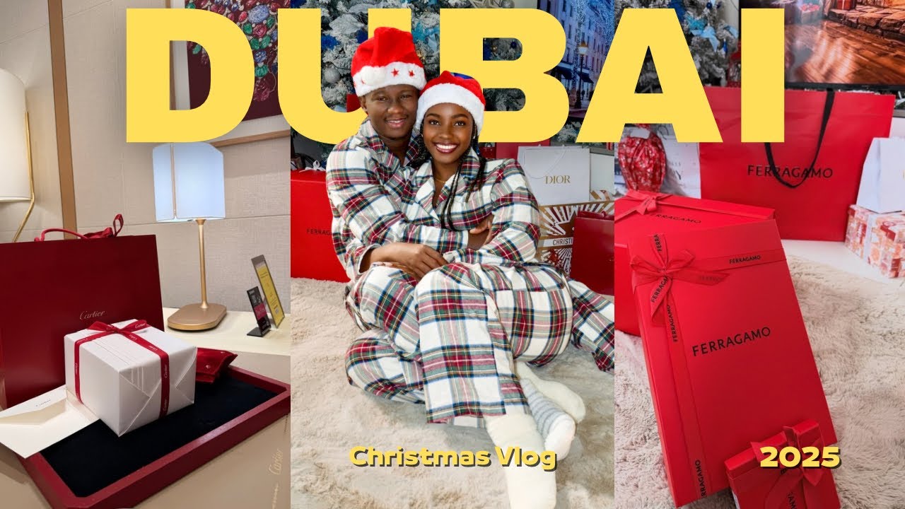Dubai Christmas Vlog: A Week in the Life of a Millionaire Trader’s Wife 🎄🛍️