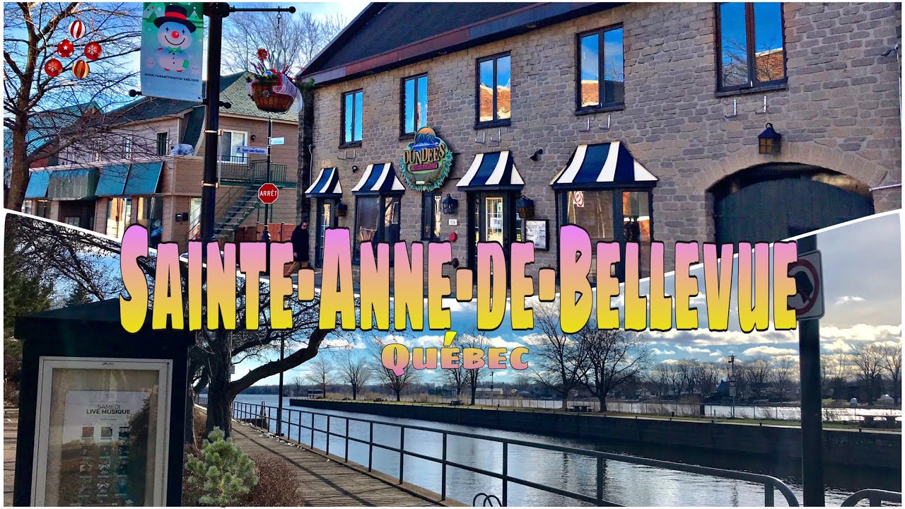 [4K] Sainte Anne de Bellevue - A Vibrant Heritage Village | Québec | Canada | Walking Tour