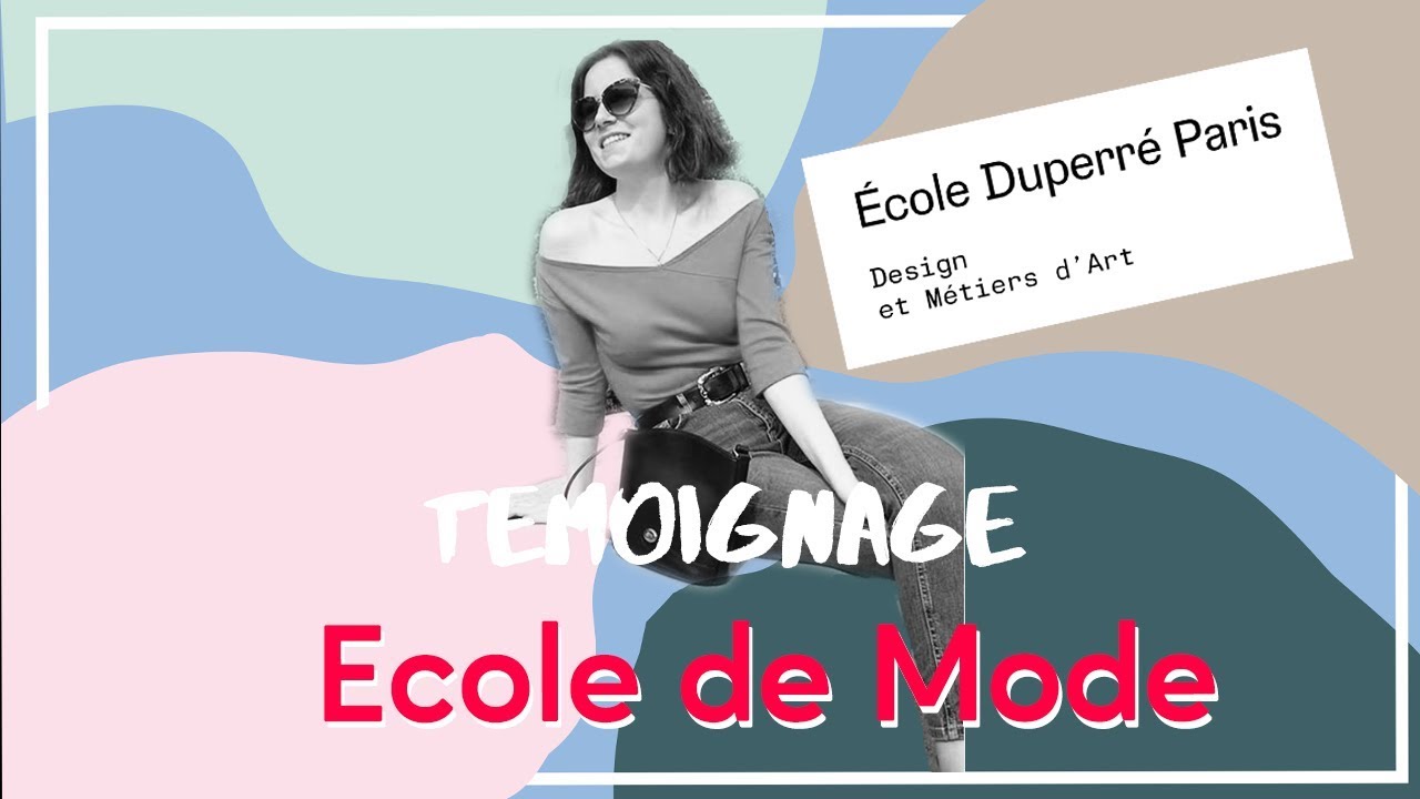 LE QUOTIDIEN EN ECOLE DE MODE (Duperré Paris)