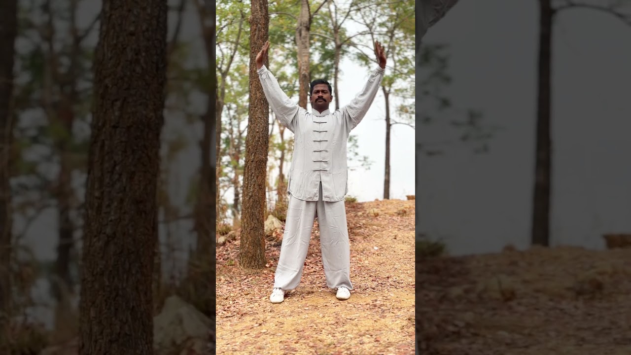 Taichi qi gong 1 #qigongindia #qigongtamilnadu #taichiqigong #taichitamilnadu #taichiindia #shiyandu