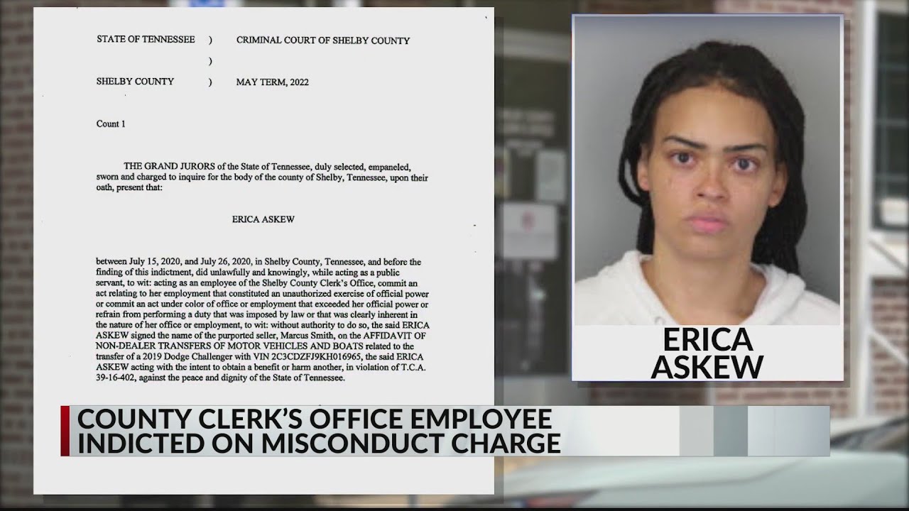 County Clerk&rsquo;s office employee indicted on misconduct charge
