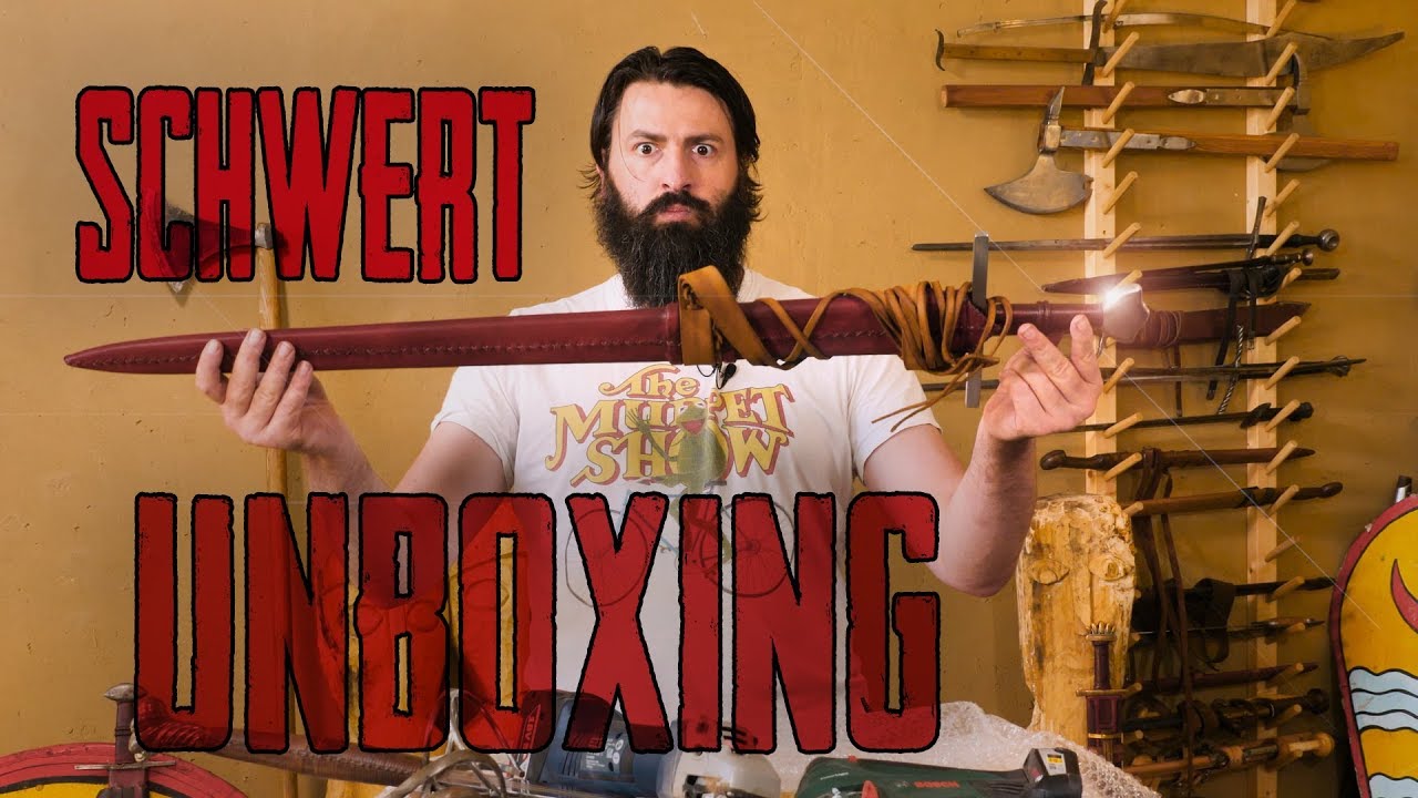 UNBOXING - Schwert aus dem 13. Jhd