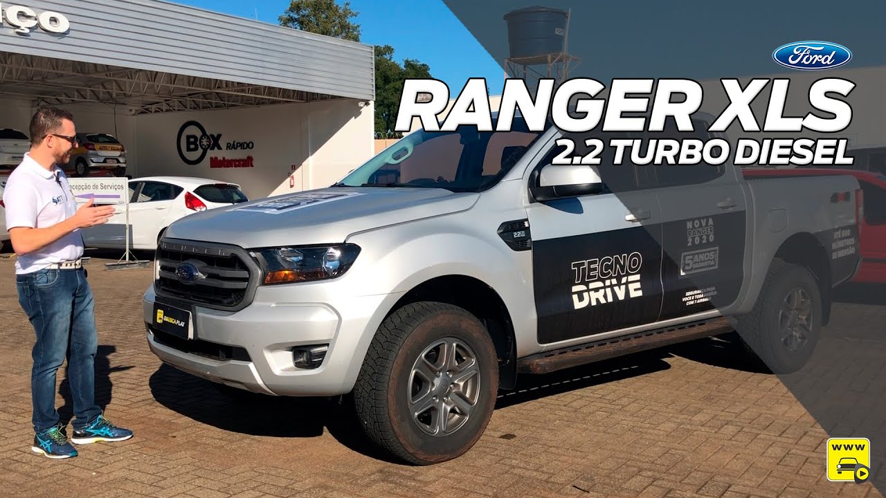 RANGER XLS 2.2 TURBO DIESEL - BRUTA MAIS CONFORTÁVEL. TUDO NOS MÍNIMOS DETALHES