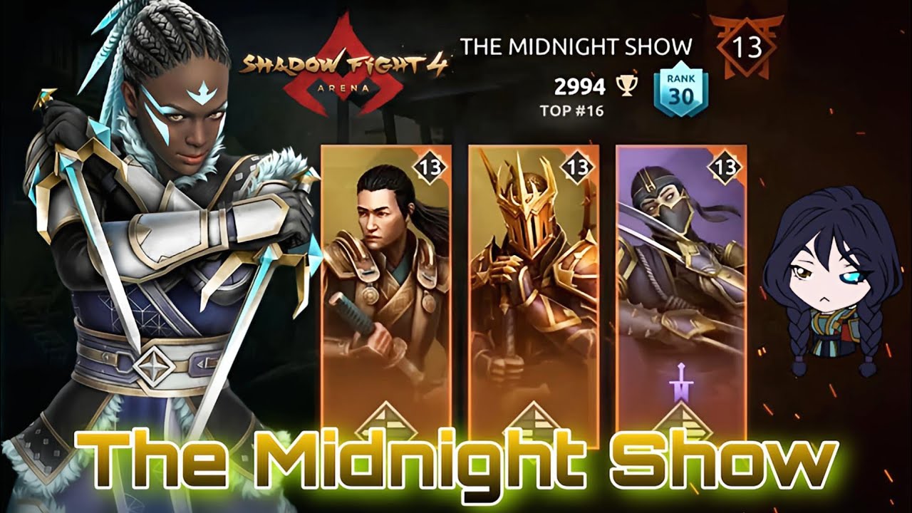 Max Dojo Paid Player Is THE Midnight Show!!😅✨ (ASIA TOP 16)  | Shadow Fight Arena 4 : PvP Gameplay