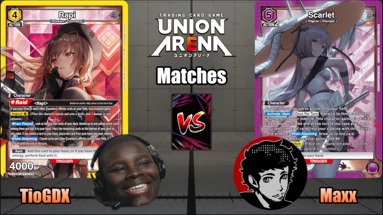 Union Arena: Yellow Counters vs Scarlet