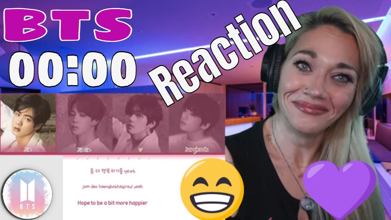 BTS 00:00 (Zero O'Clock) Reaction | Just Jen Reacts to BTS 00:00 Zero O'Clock w/ color coded lyrics