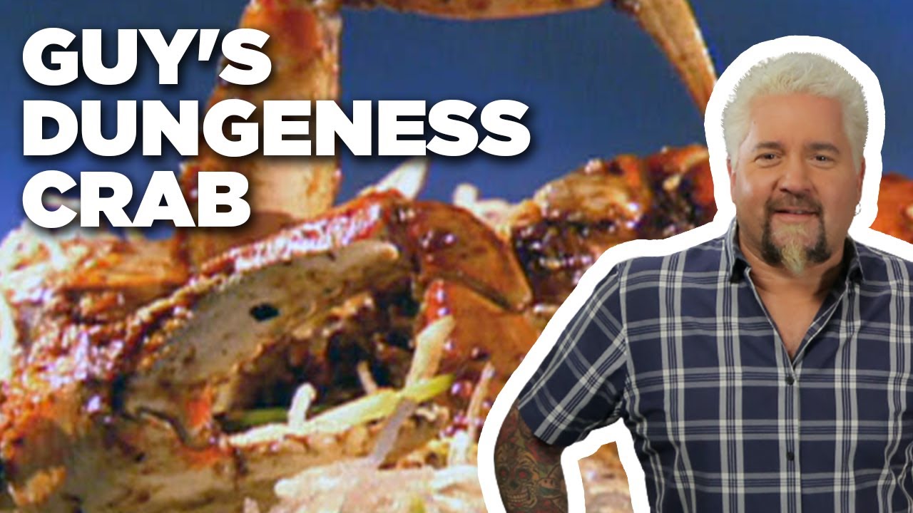 Guy Fieri's Dungeness Crab with Black Bean Garlic Sauce | Guy's Big Bite | Food Network