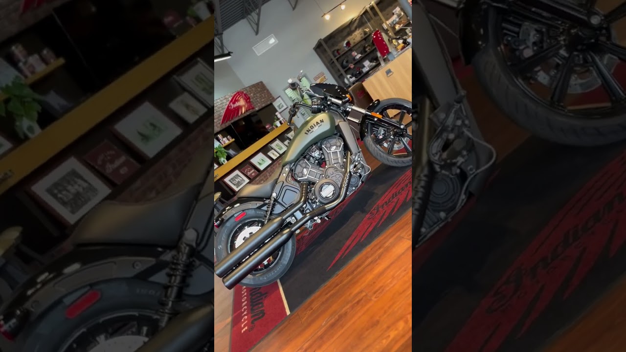 2023 Indian Scout Rogue Sagebrush Smoke