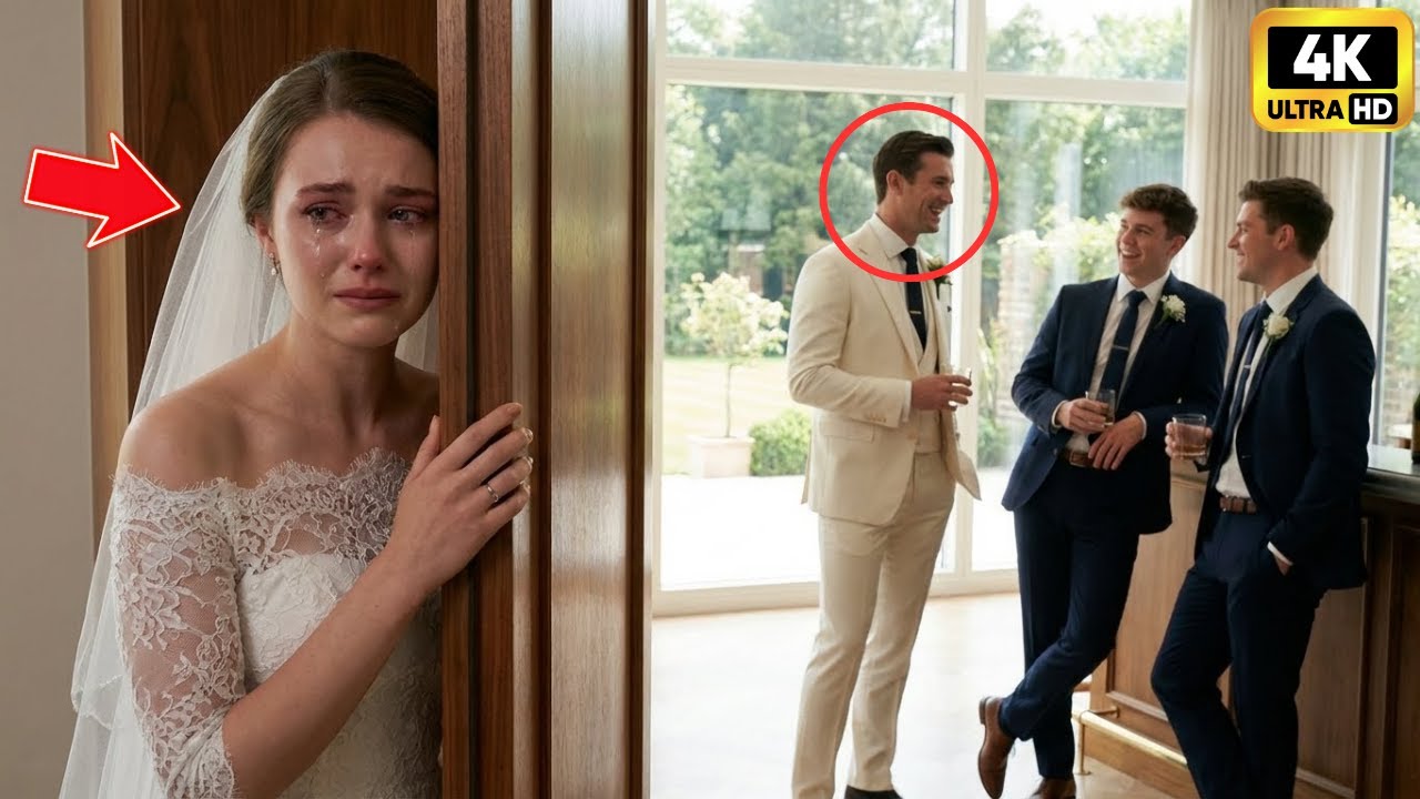 She Heard the Groom’s Secret Minutes Before the Wedding — What the Bride Did Next Shocked Everyone