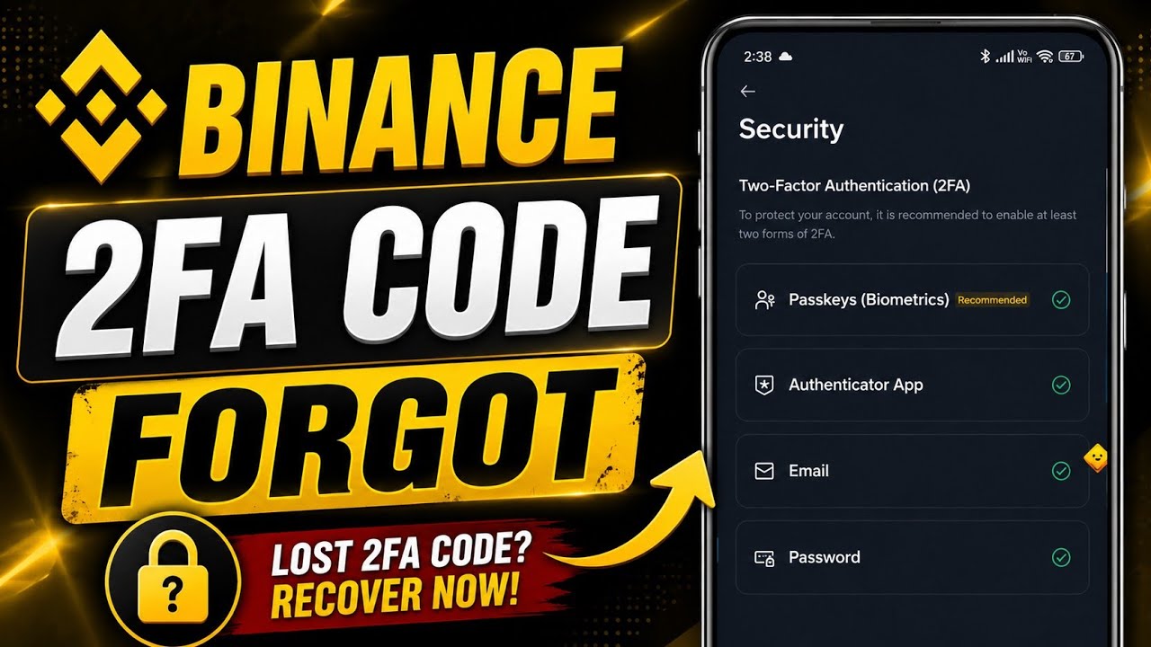 Binance Google Authenticator Code Forgot | Binance 2FA Code Forgot | Reset Google Authenticator