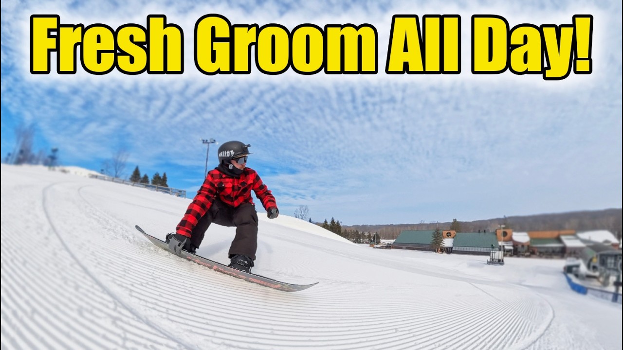 Skiing Bittersweet Ski Resort in Michigan