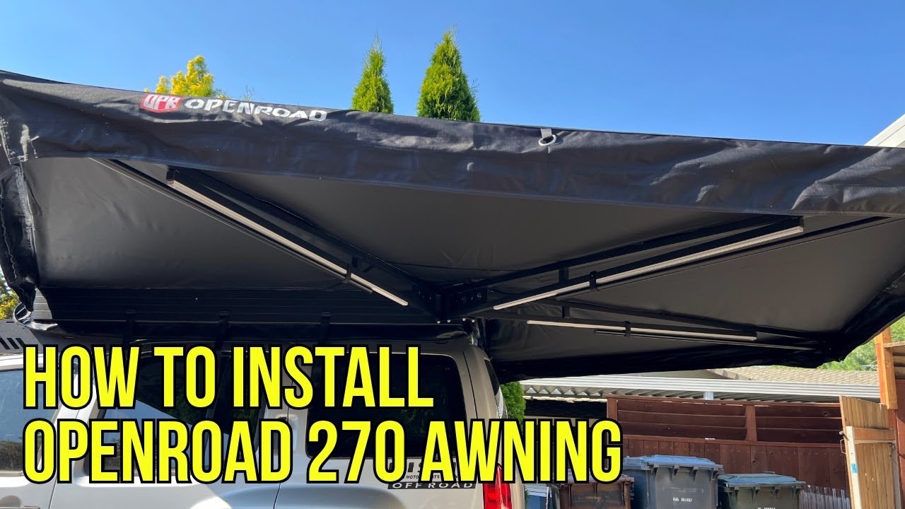Openroad4wd 270 awning installation
