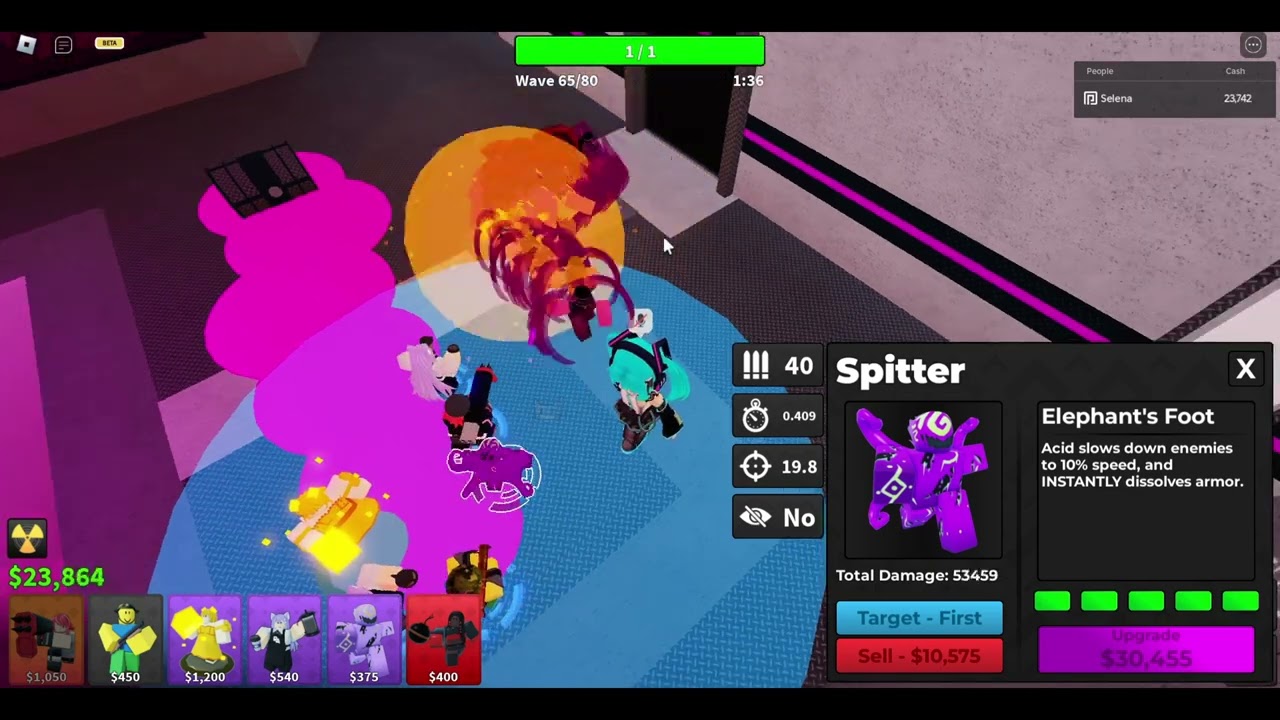 Arena Tower Defense Common World Domination Step 2 / Miku skin (Defeat💀)