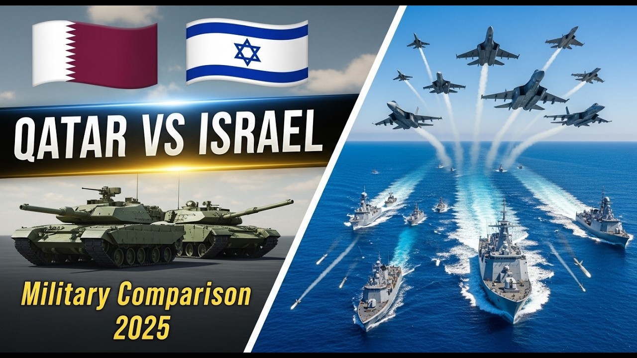 Qatar vs Israel Military Comparison 2025 / Israel vs Qatar Military Comparison 2025