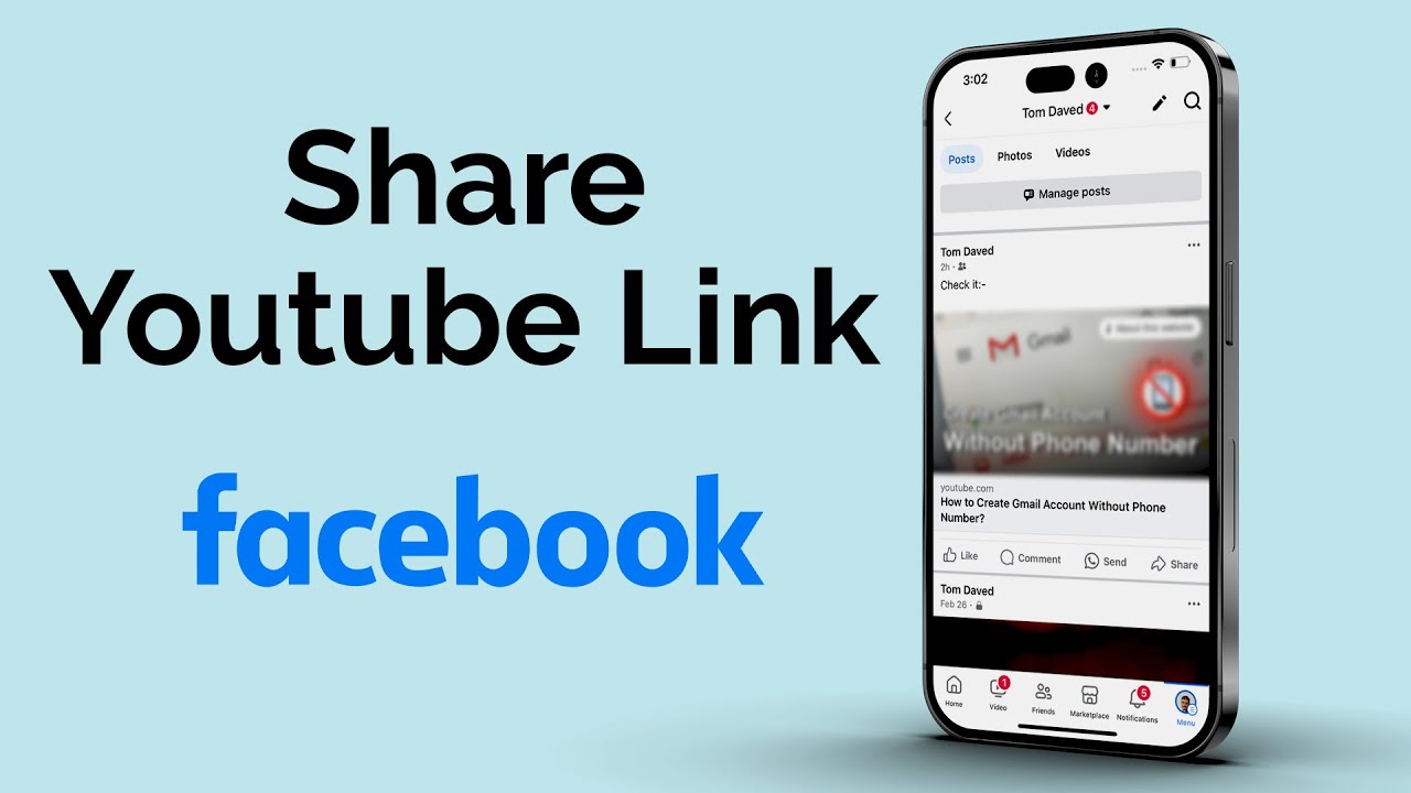 How To Share YouTube Link On Facebook?