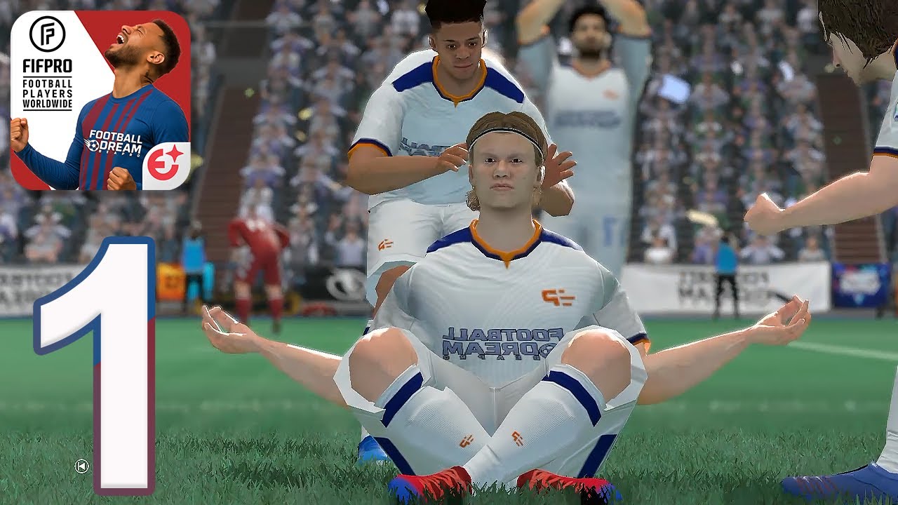Football Dream: Be A Pro - Прохождение игры, часть 1 - Обучение и глава 1 (iOS, Android)