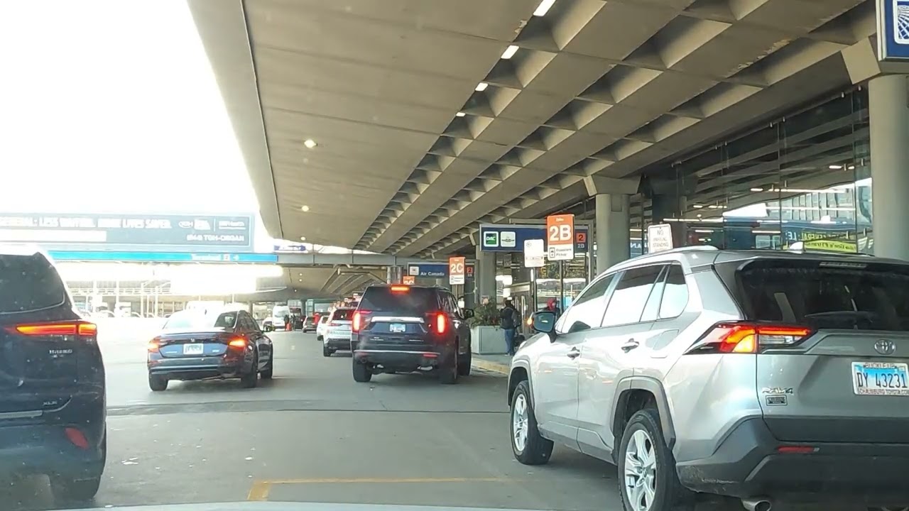 Chicago POV Drive - O'hare Airport Headed South #chicago #pov #ohare #travel #explore #asmr