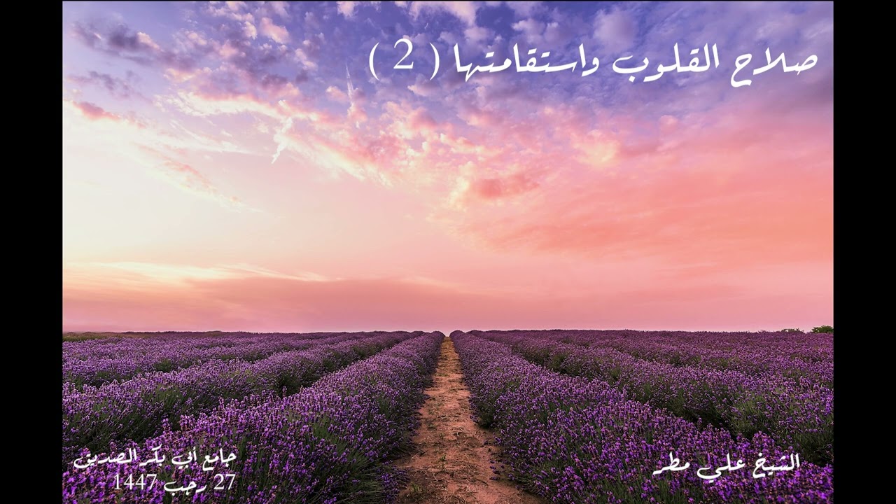 صلاح القلوب واستقامتها ( 2 )
