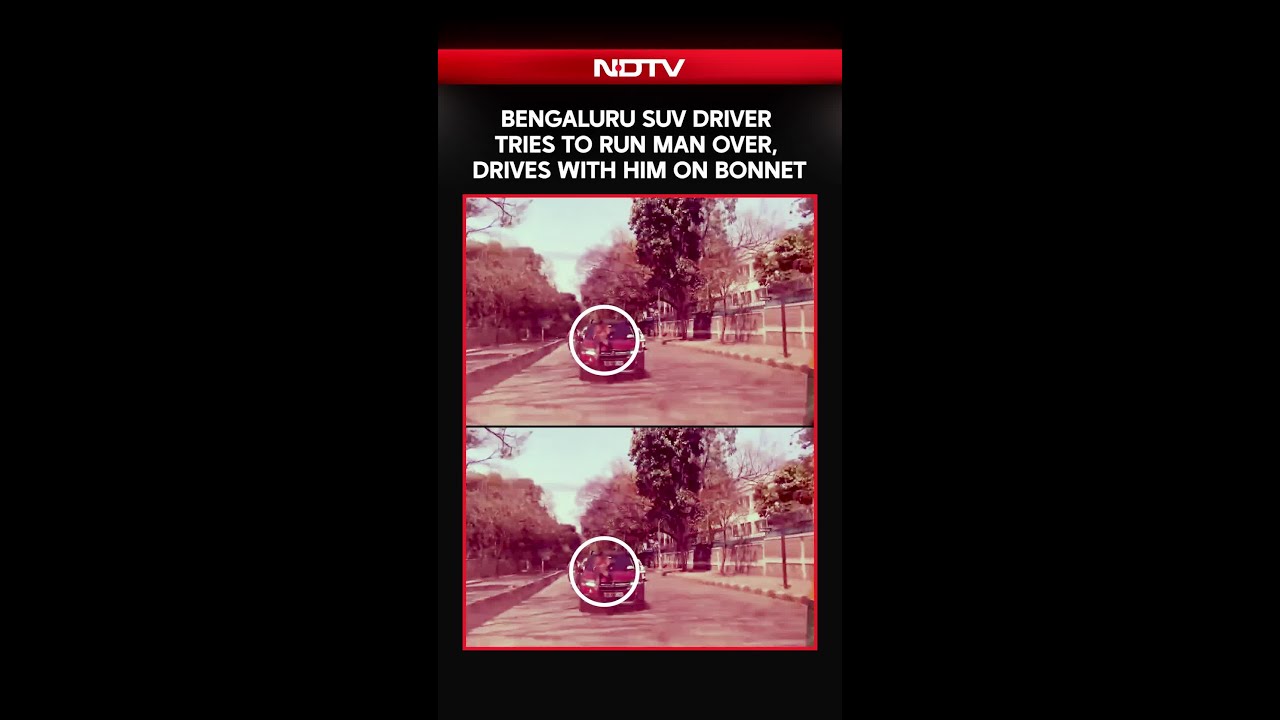 Bengaluru SUV Driver Tries To Run Man Over, Drives With Him On Bonnet